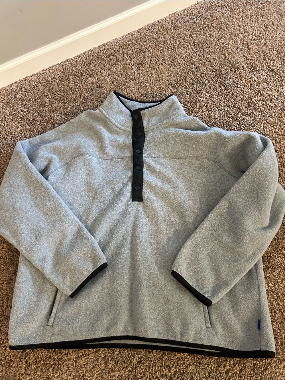 $110 Burton Hearth Fleece Pullover Size 2XL Gray Women's NWOT
